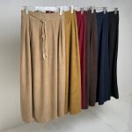 دامن کلوش مخمل کبریتی -۱۰۰۲ - Image 5