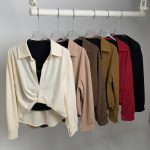 شومیز دو تیکه مخمل کبریتی - ۱۰۰۵ - Image 3