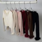 بلوز بافت یقه و استین خز - ۱۰۰۶ - Image 5