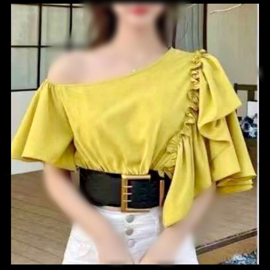 1026-(1) نیم تنه یقه رومی کمربندی - 1026 - تصویر 1